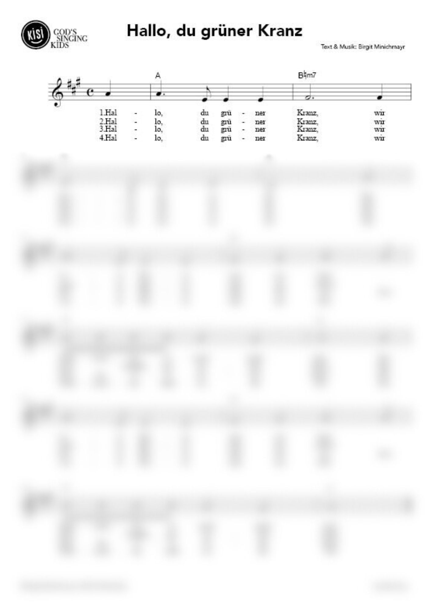 Hallo, du grüner Kranz (pdf)