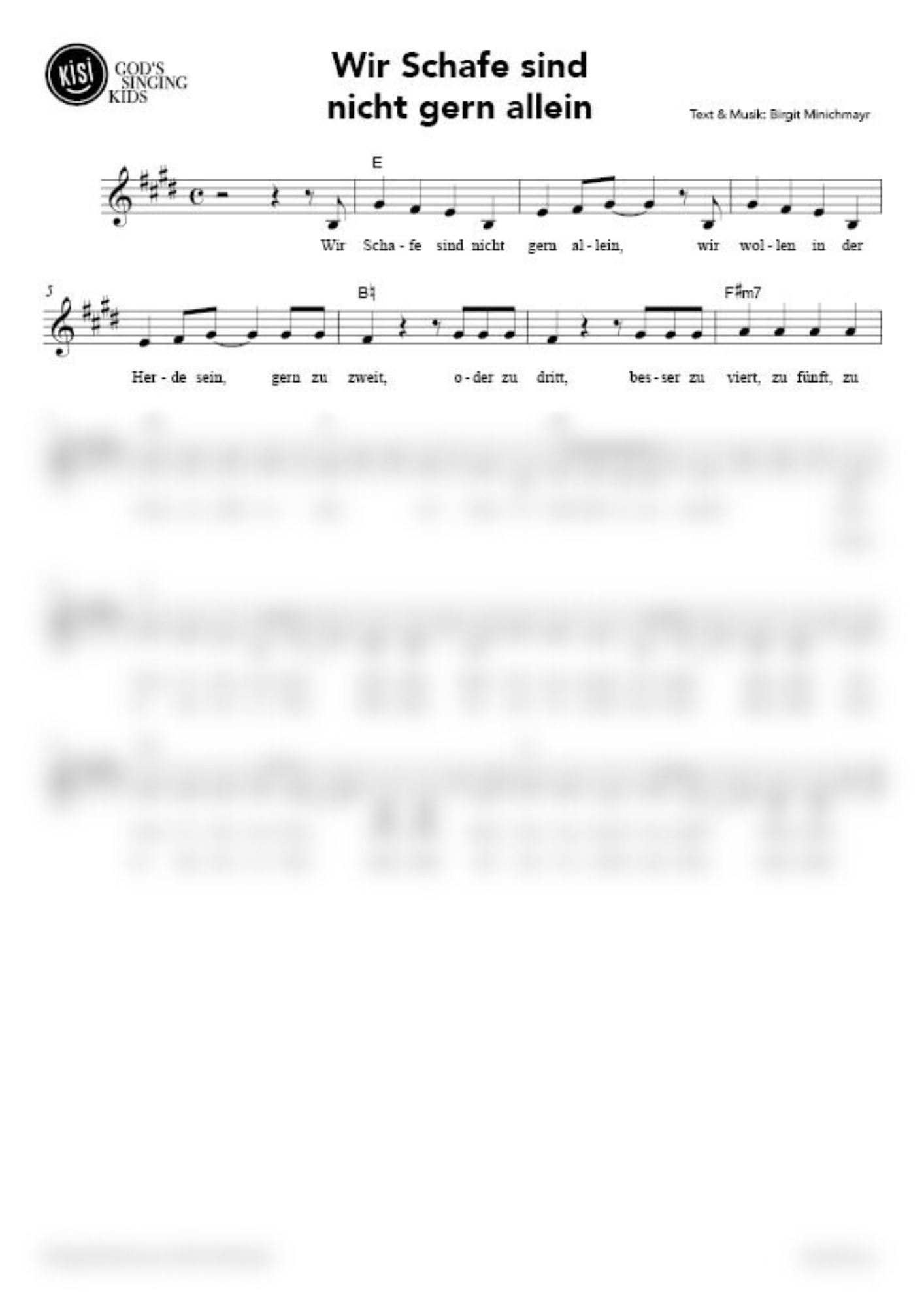 Wir Schafe sind nicht gern allein (pdf)