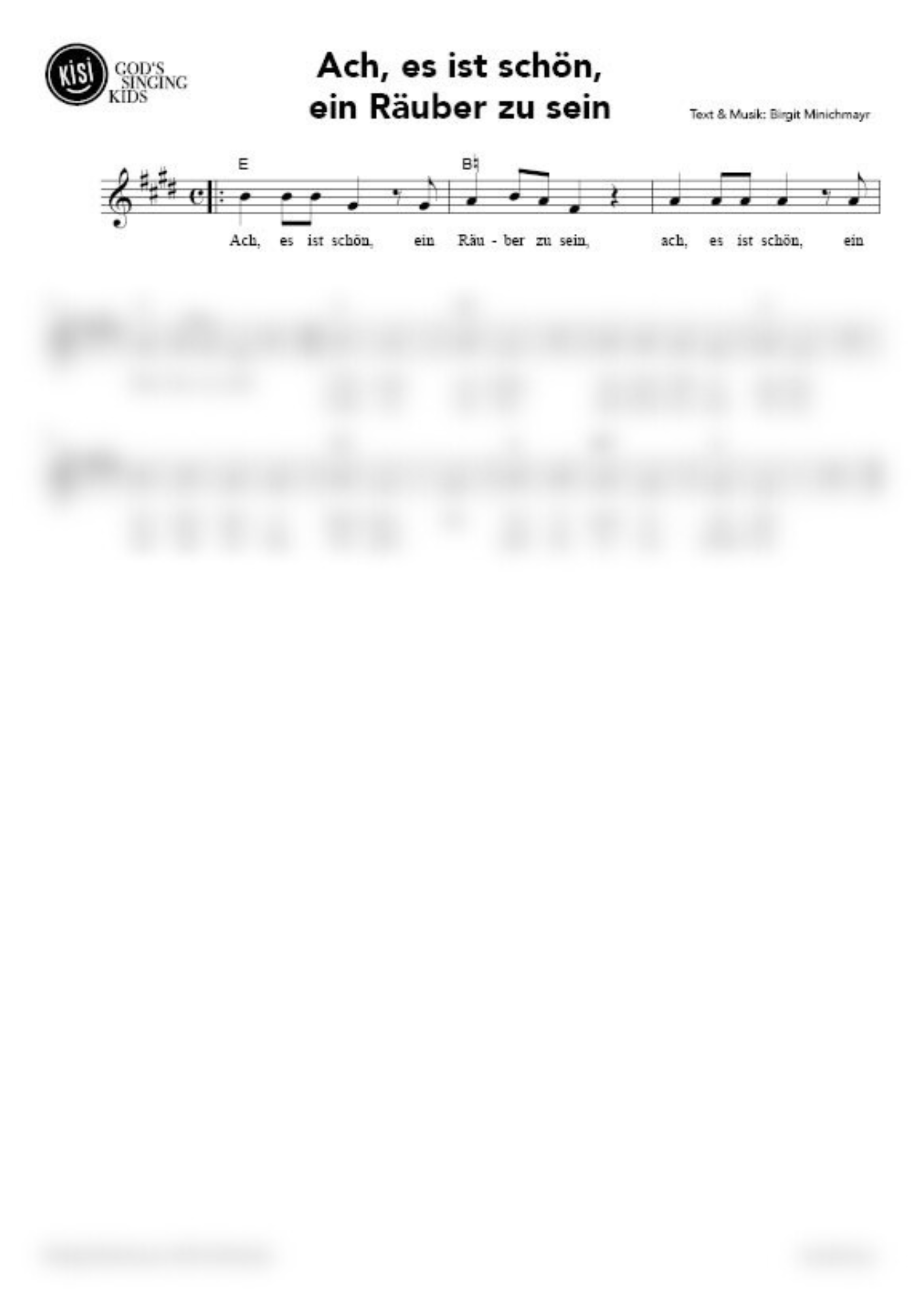Ach, es ist schön, ein Räuber zu sein (pdf)