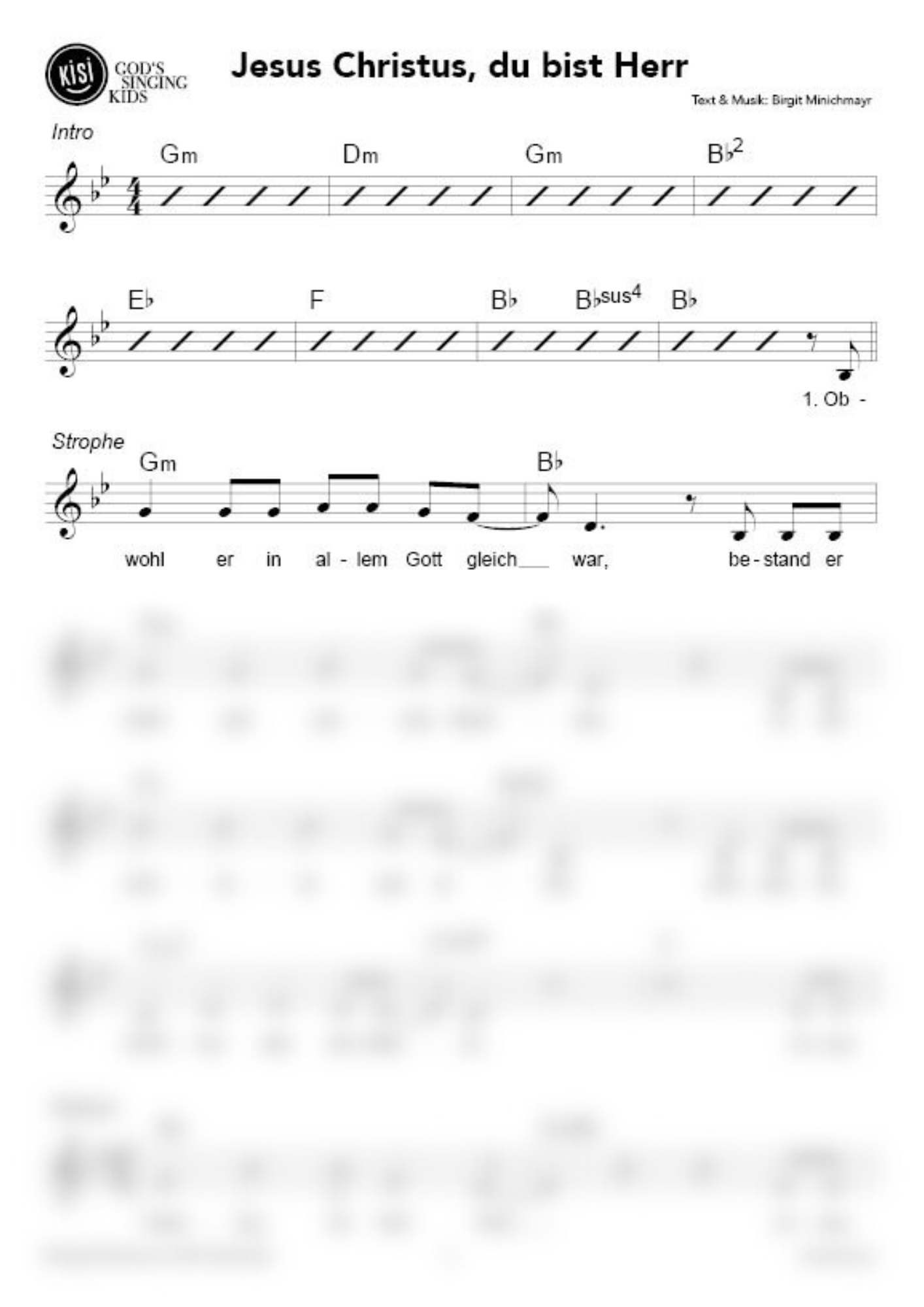 Jesus Christus du bist Herr (pdf)