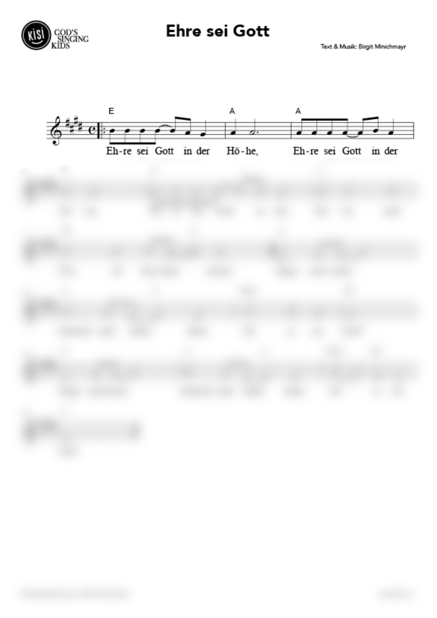 Ehre sei Gott (pdf)