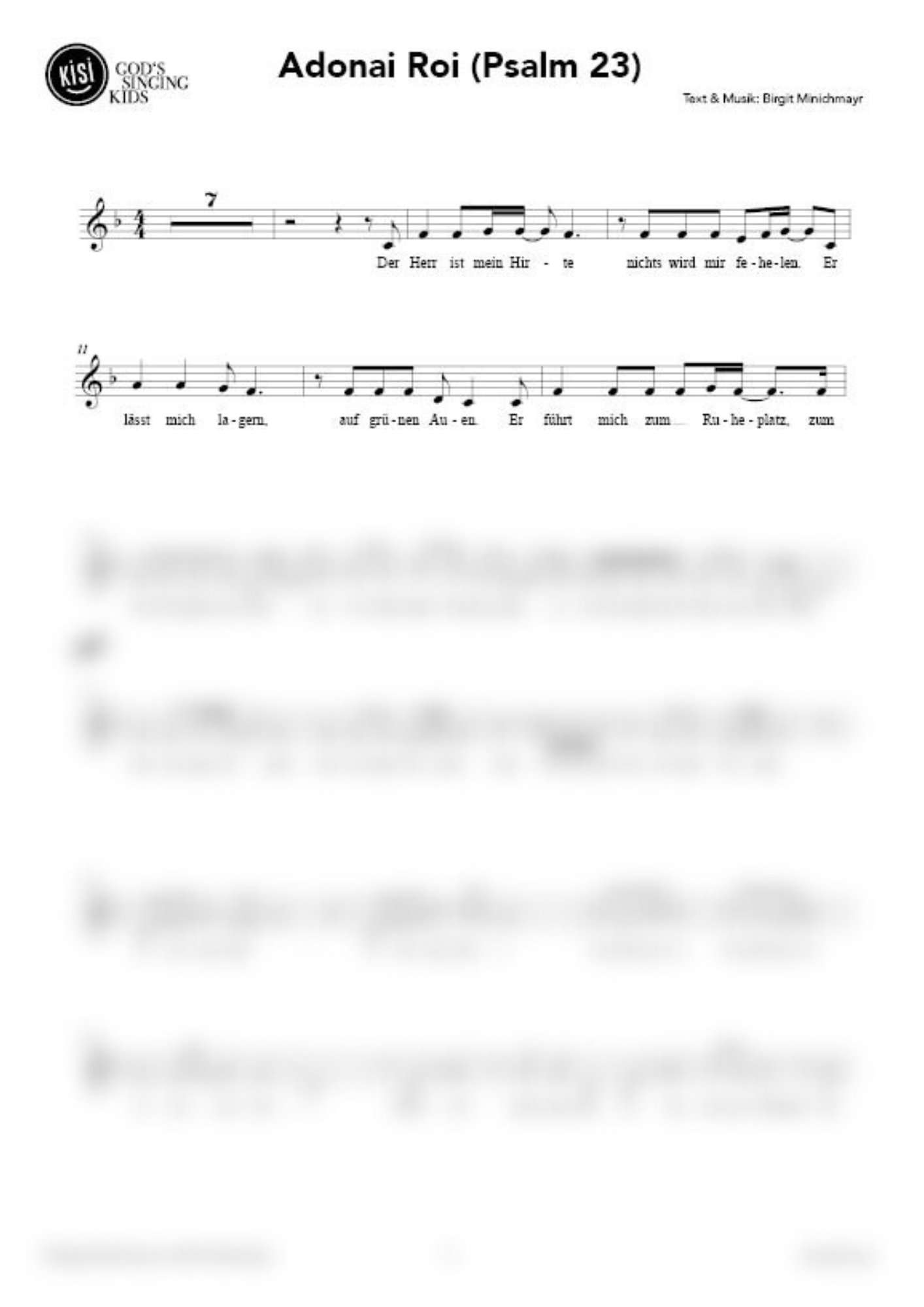 Adonai Roi (Psalm 23) (pdf)