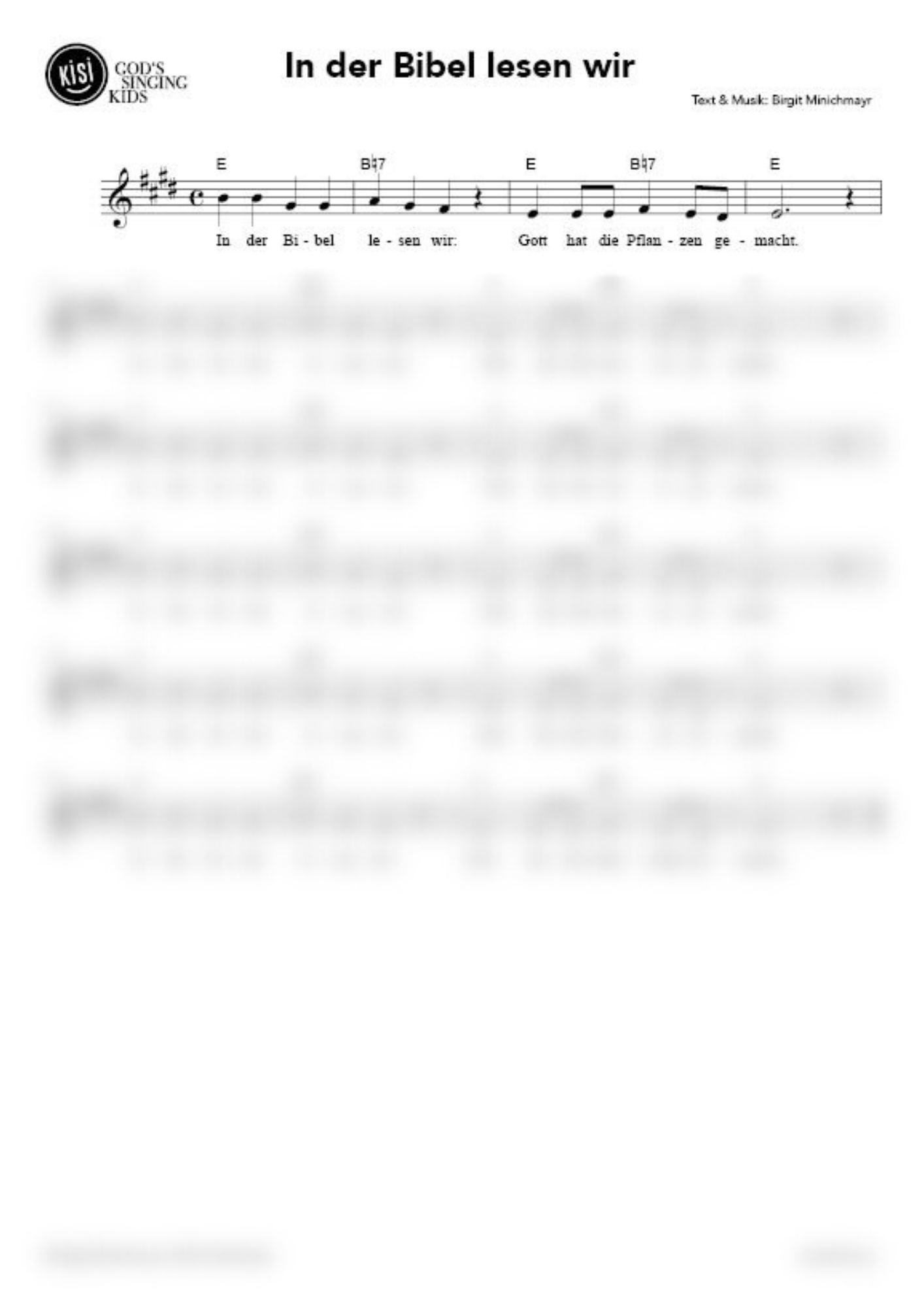 In der Bibel lesen wir (pdf)