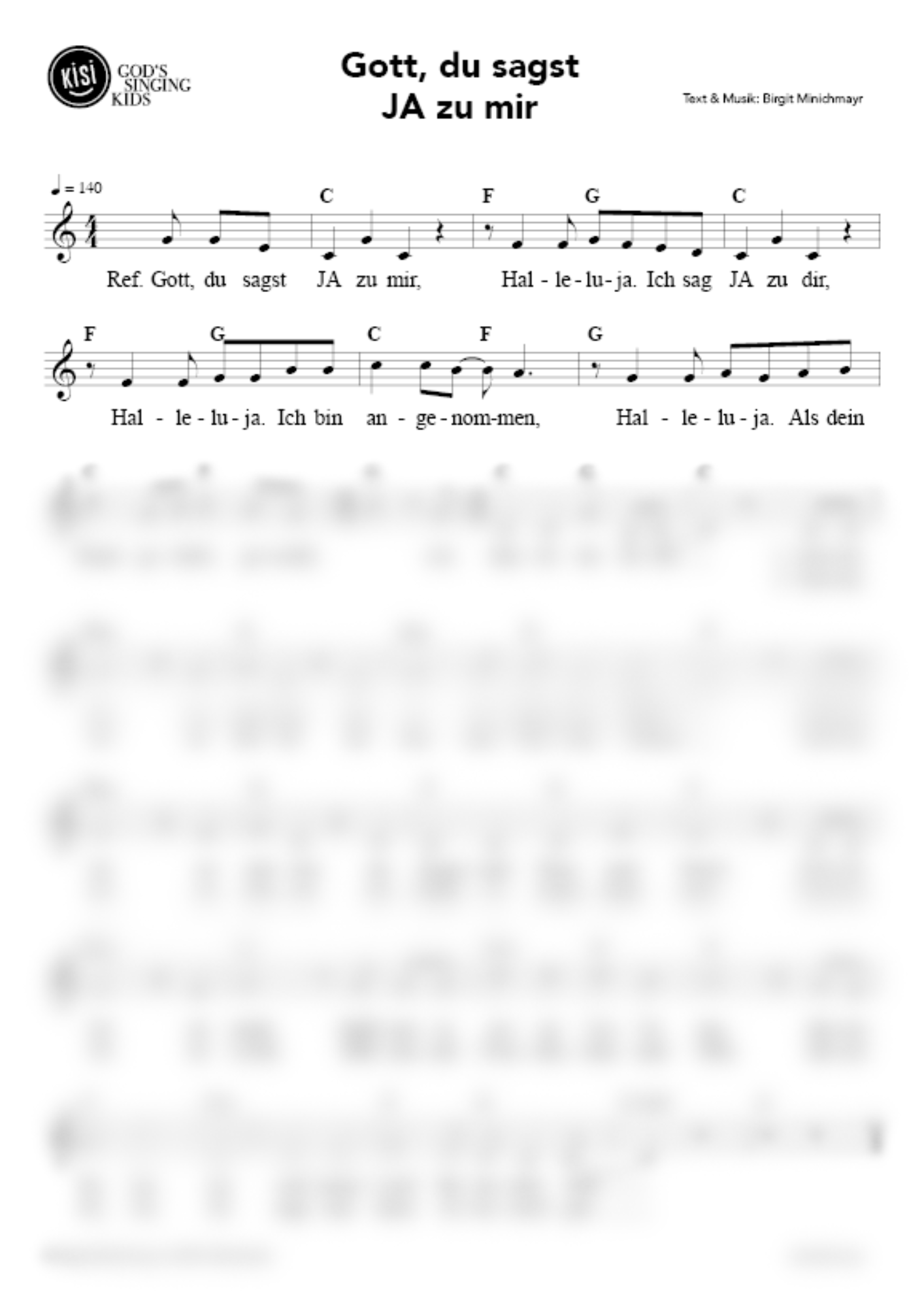 Gott, du sagst Ja zu mir (pdf)