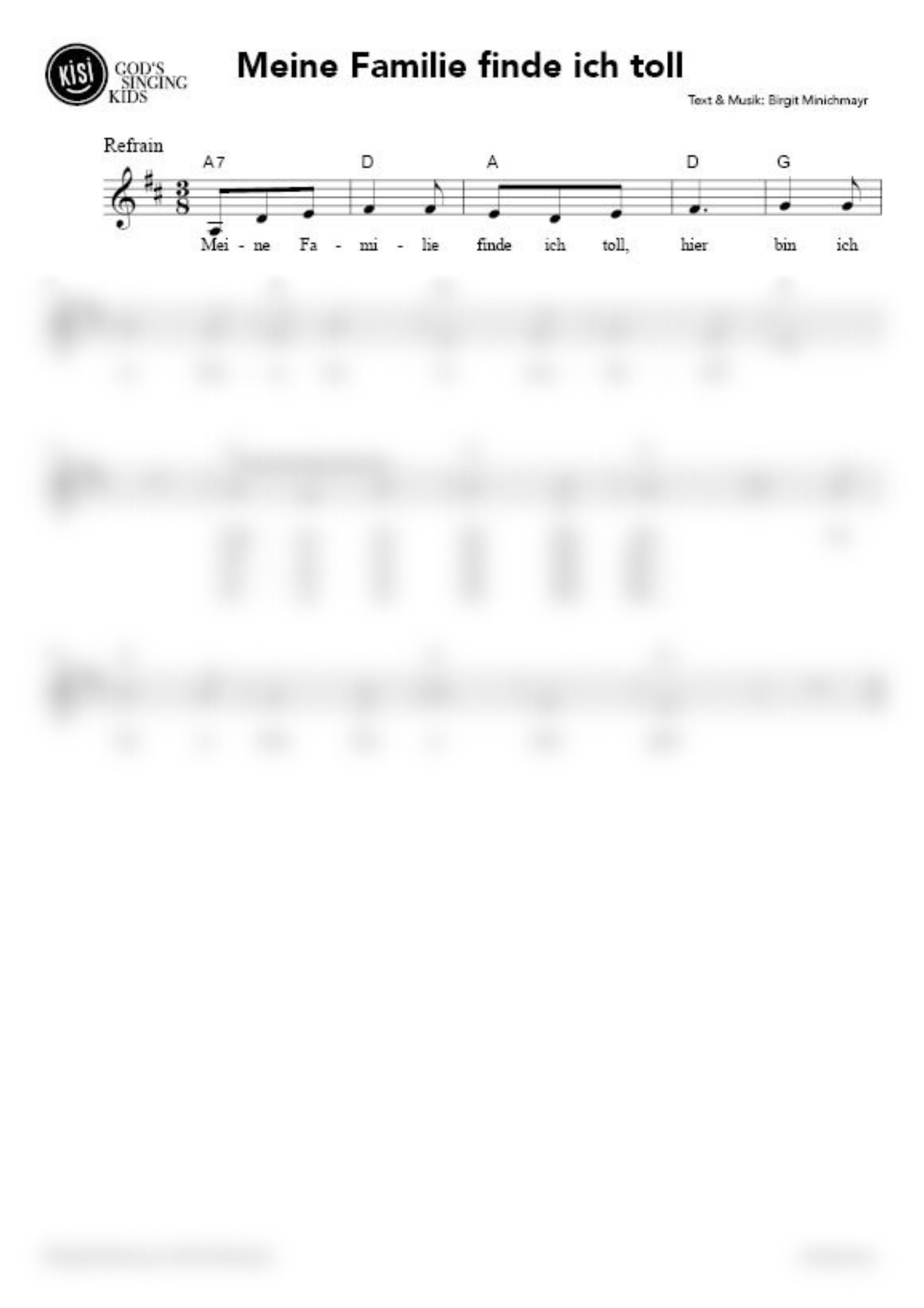 Meine Familie finde ich toll (pdf)