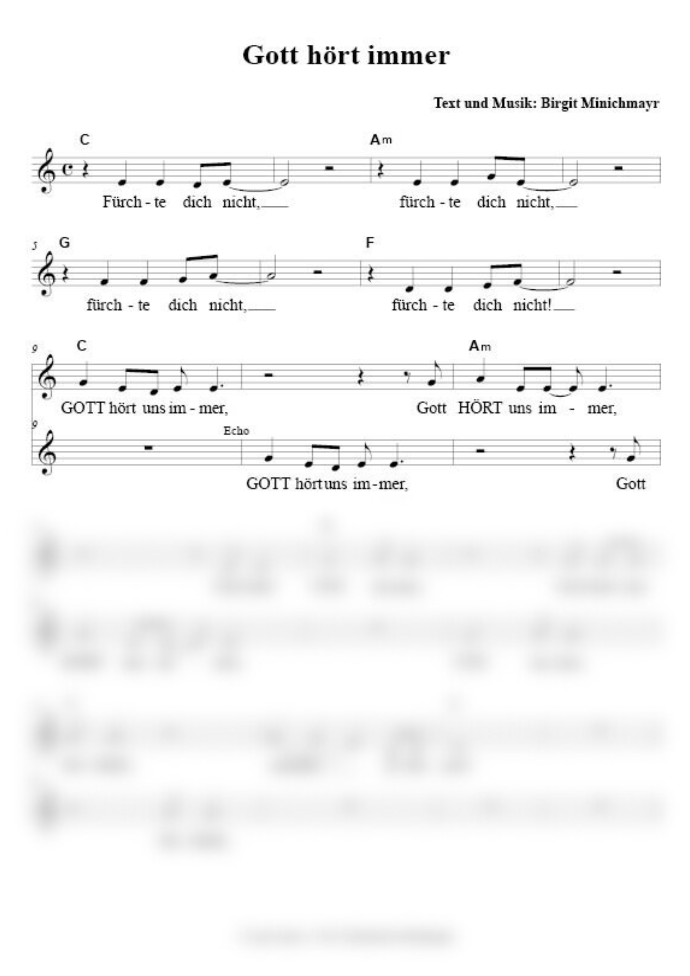 Gott hört immer (pdf)