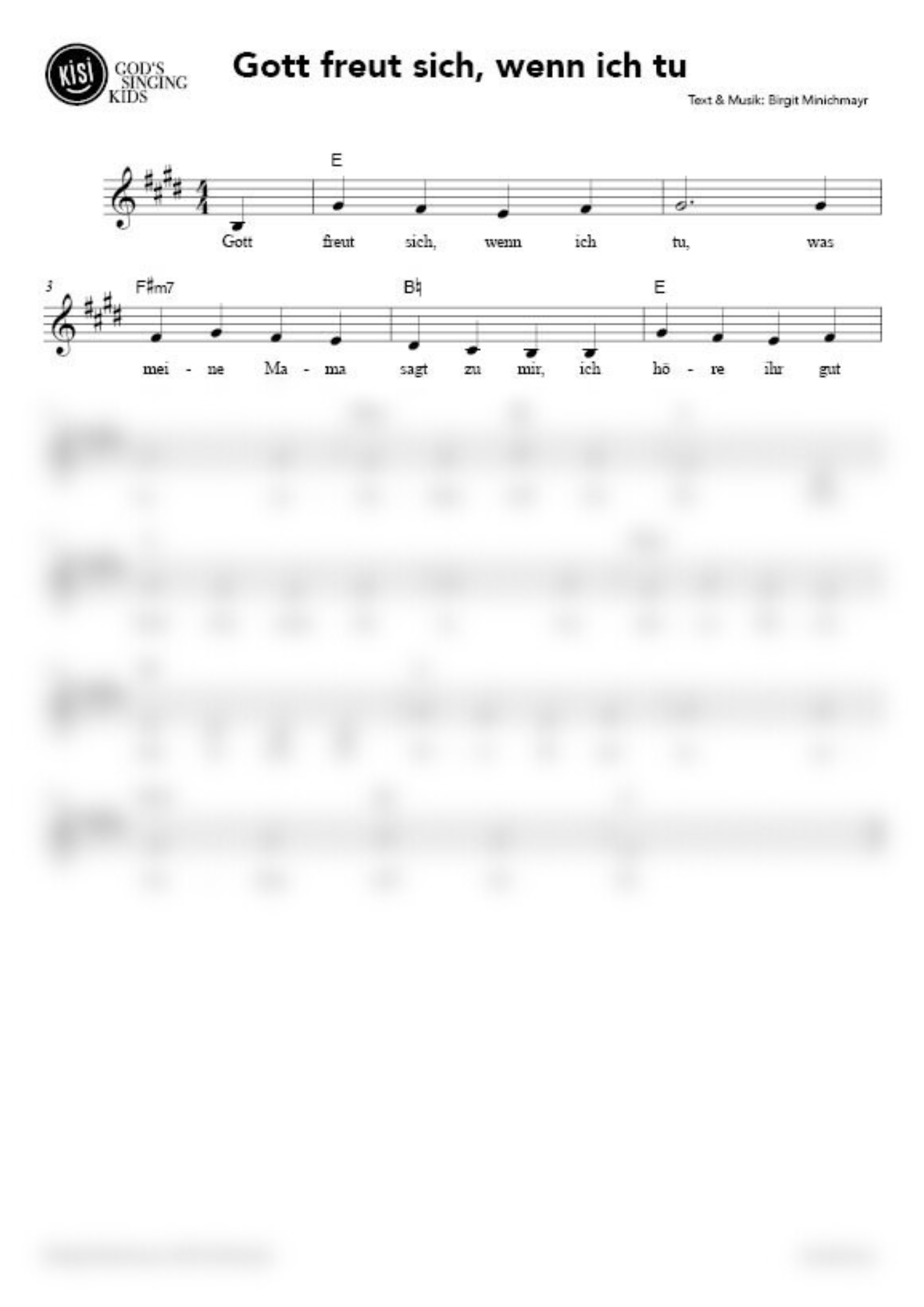 Gott freut sich, wenn ich tu (pdf)