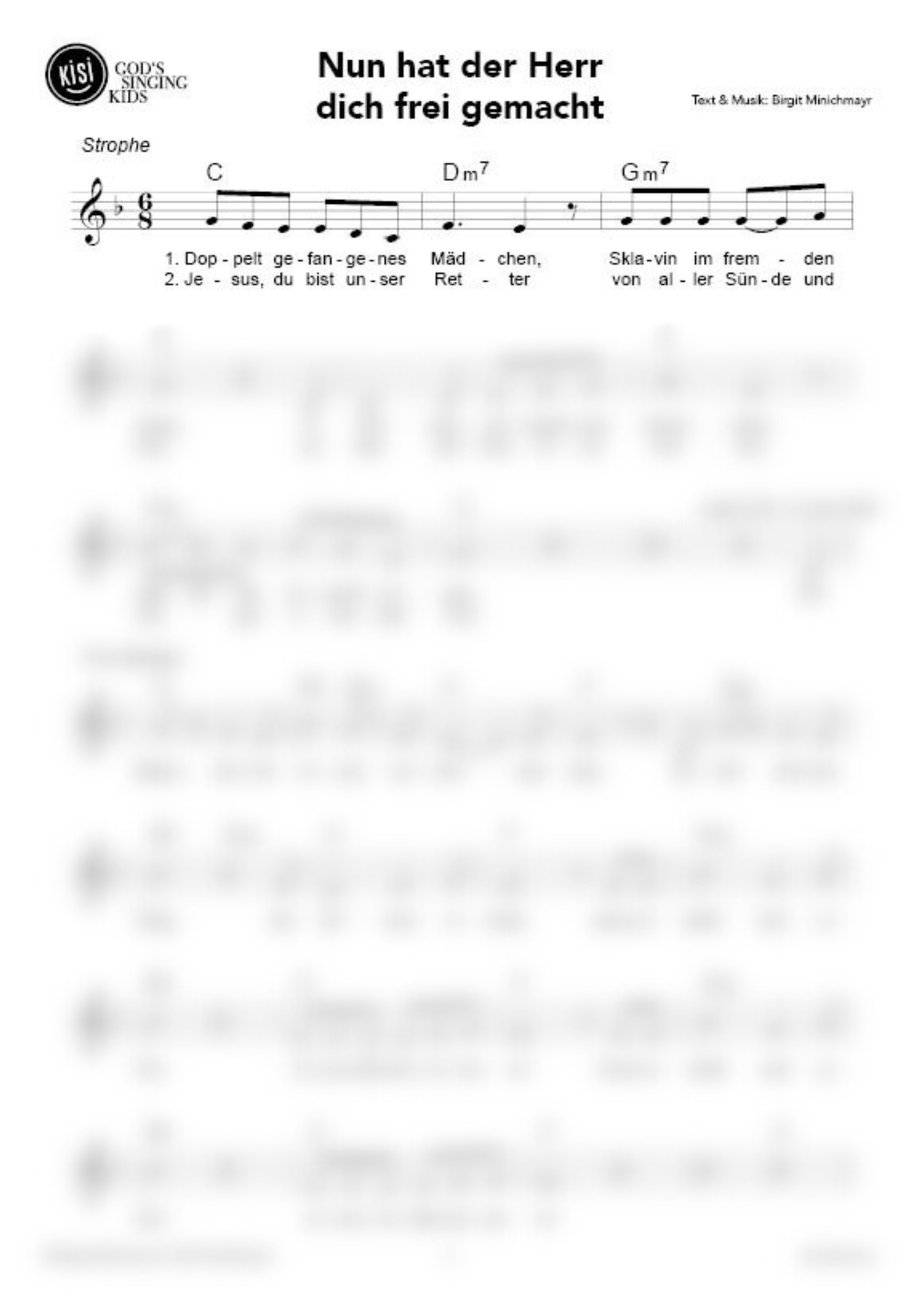 Nun hat der Herr dich frei gemacht (pdf)