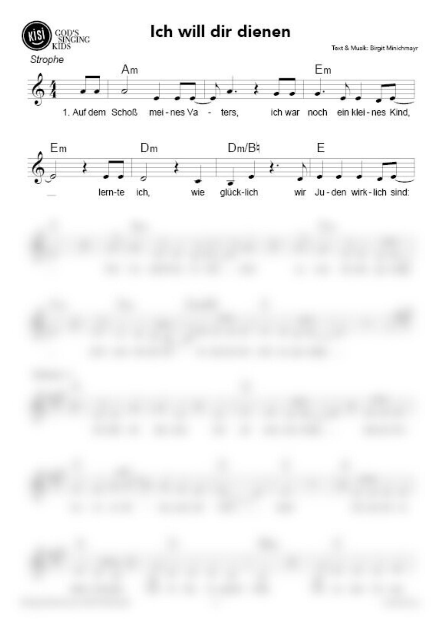 Ich will dir dienen (pdf)