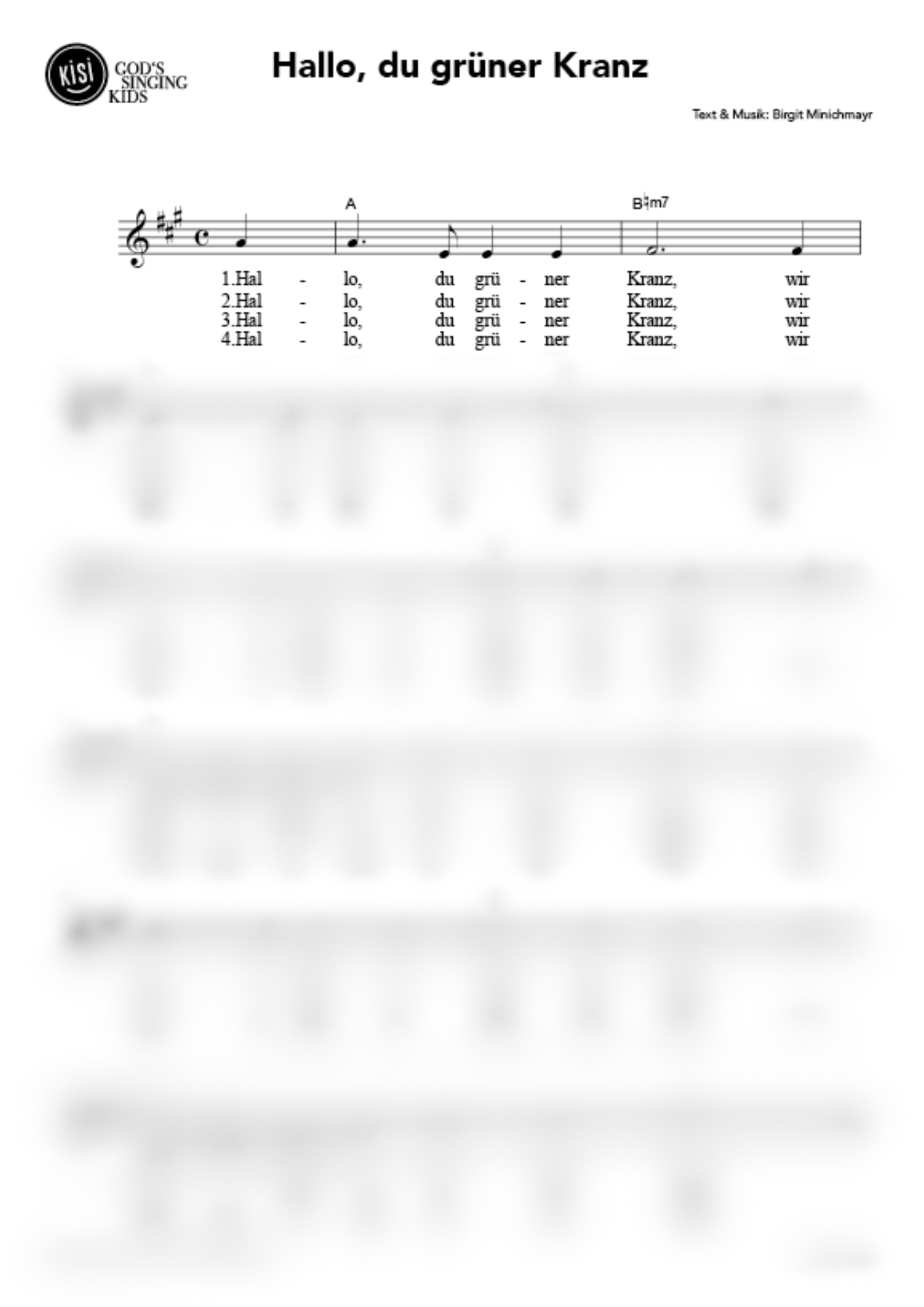 Hallo, du grüner Kranz (pdf)