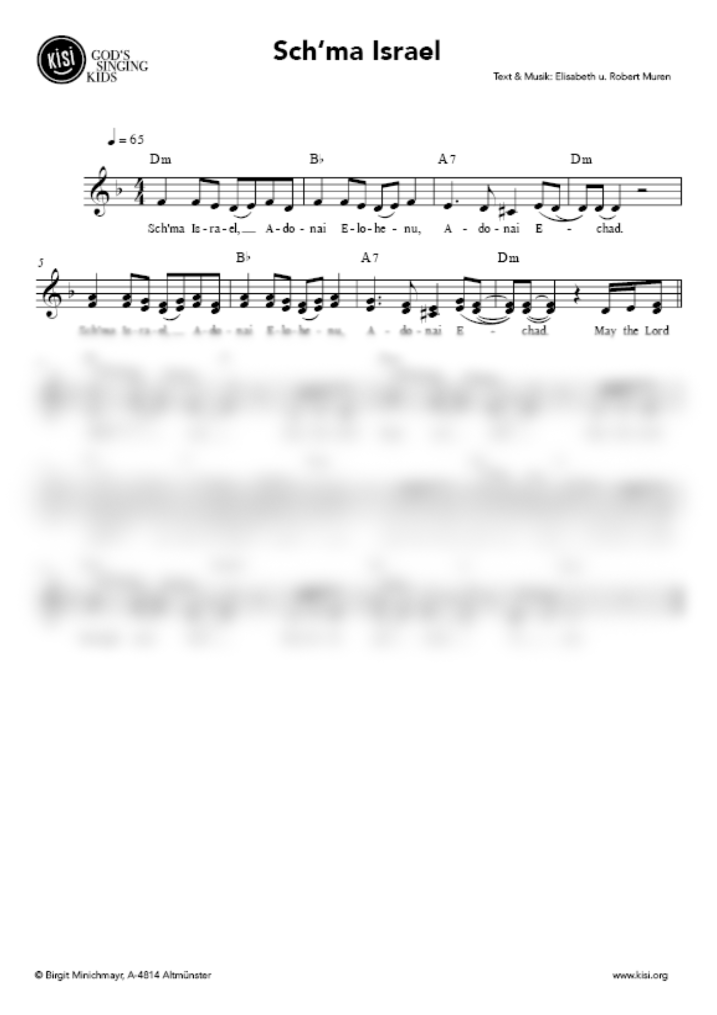 Sch'ma Israel (pdf)