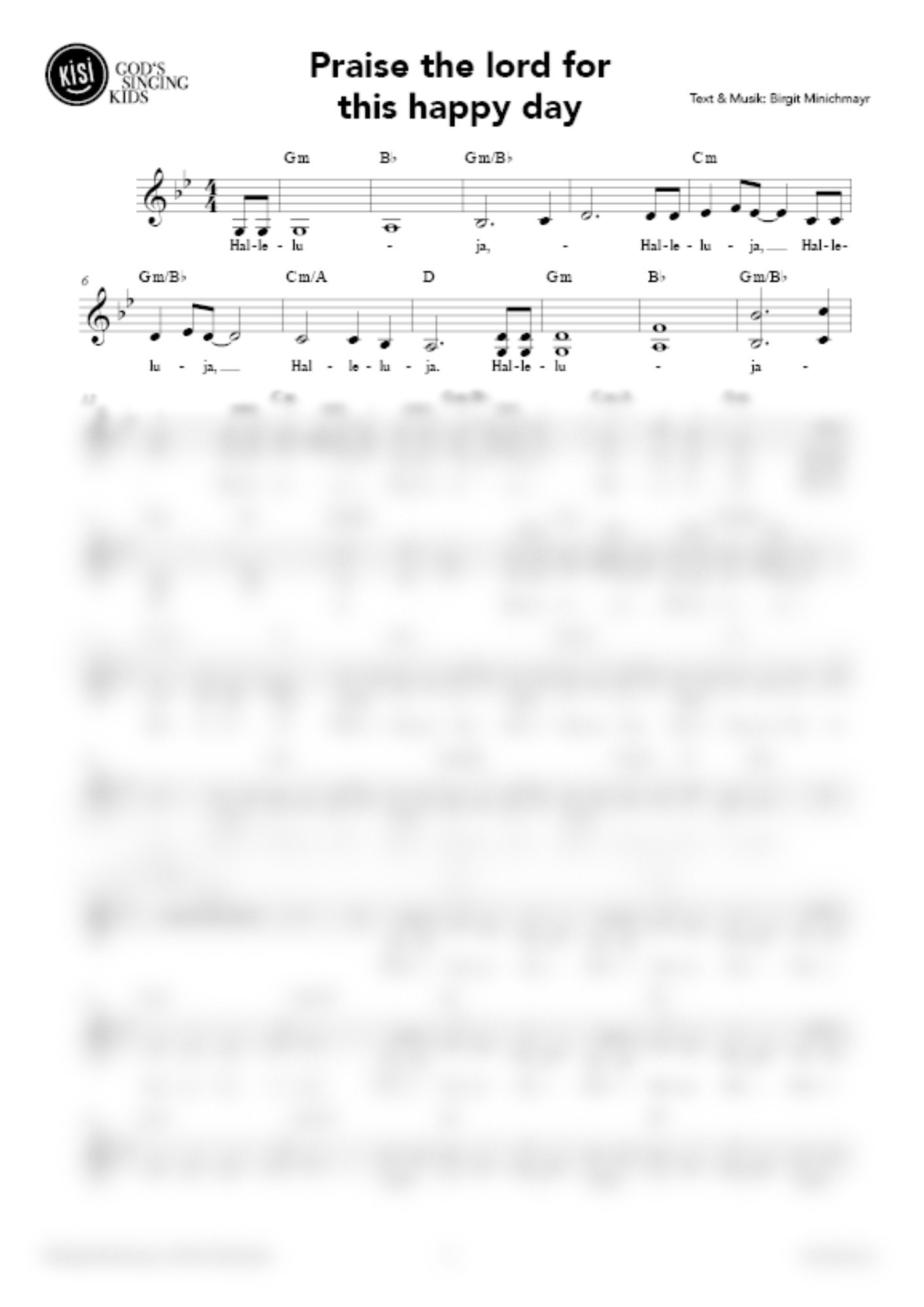 Praise the lord for this happy day (pdf)