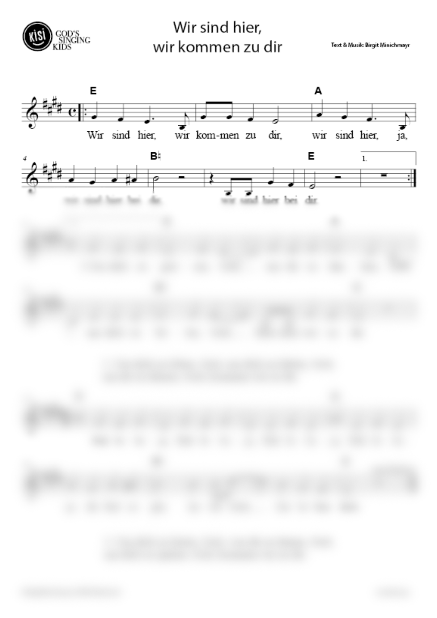 Wir sind hier, wir kommen zu dir (pdf)
