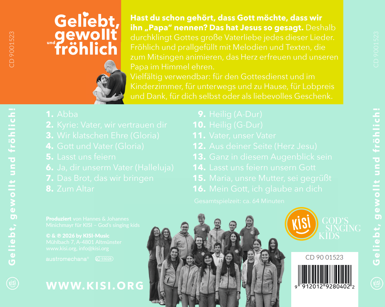 Geliebt, gewollt und fröhlich (CD inkl. Instrumental & MP3)