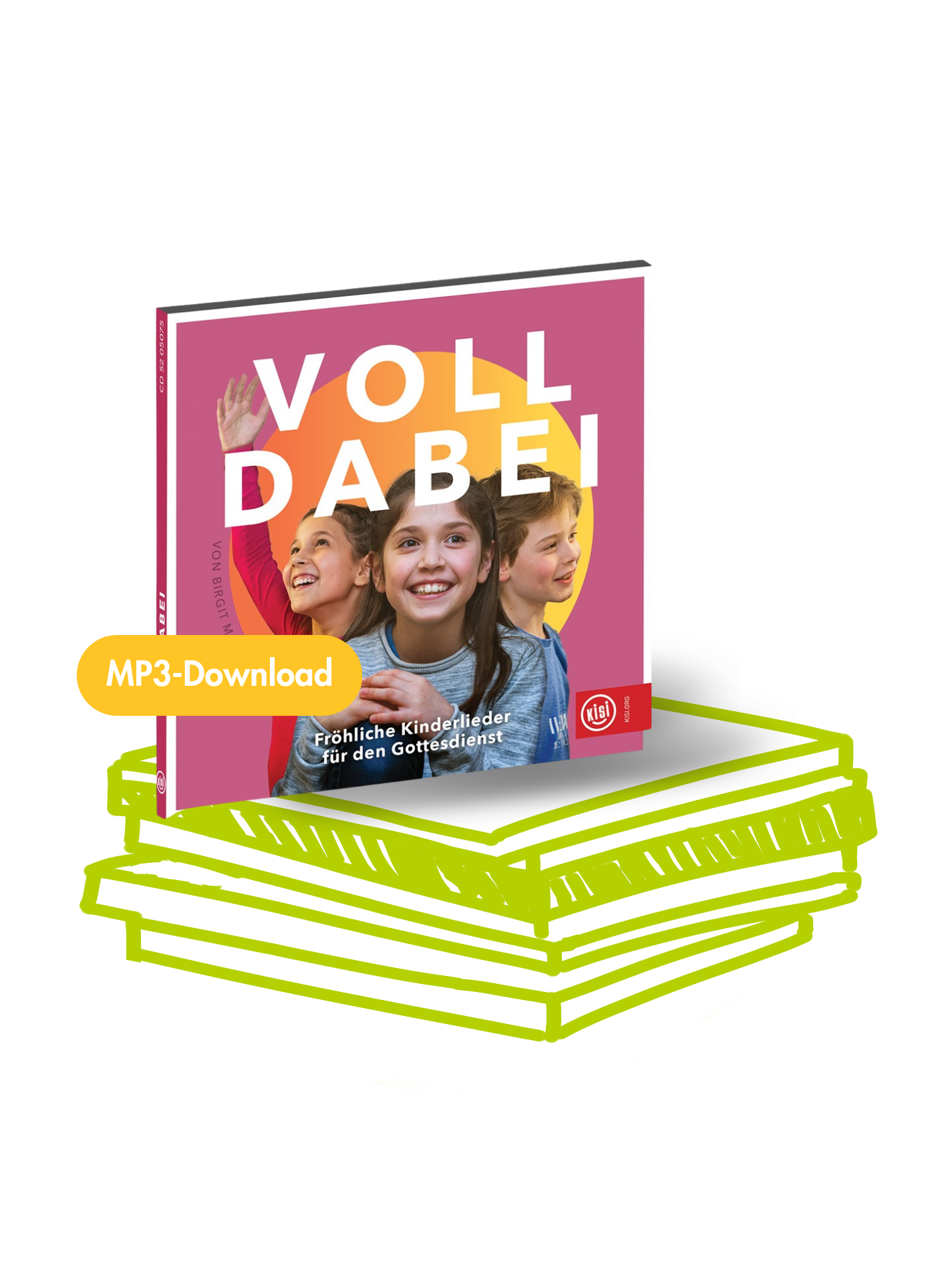 Voll dabei (CD & MP3 + Instrumental)