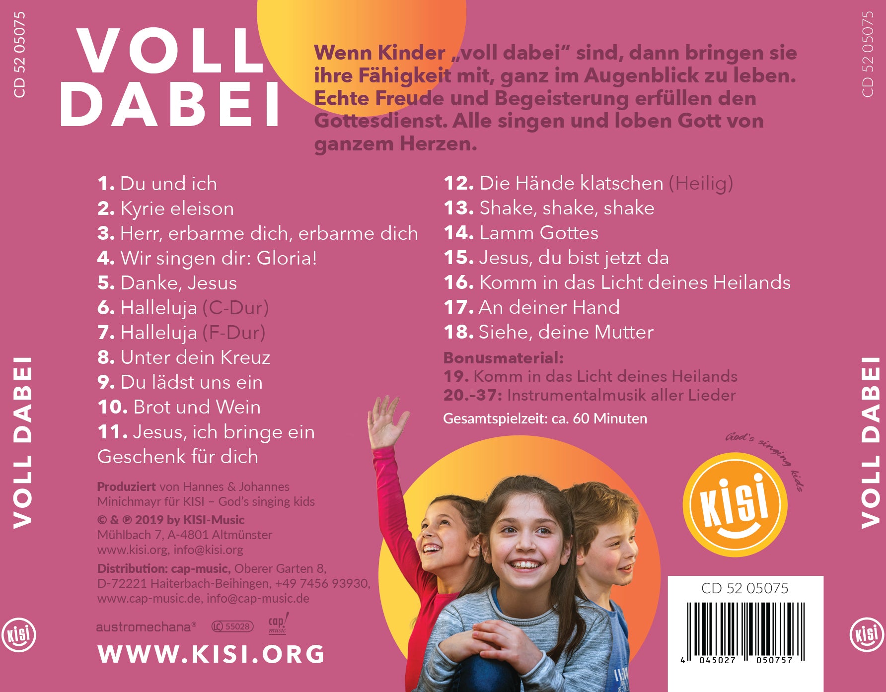 Voll dabei (CD & MP3 + Instrumental)