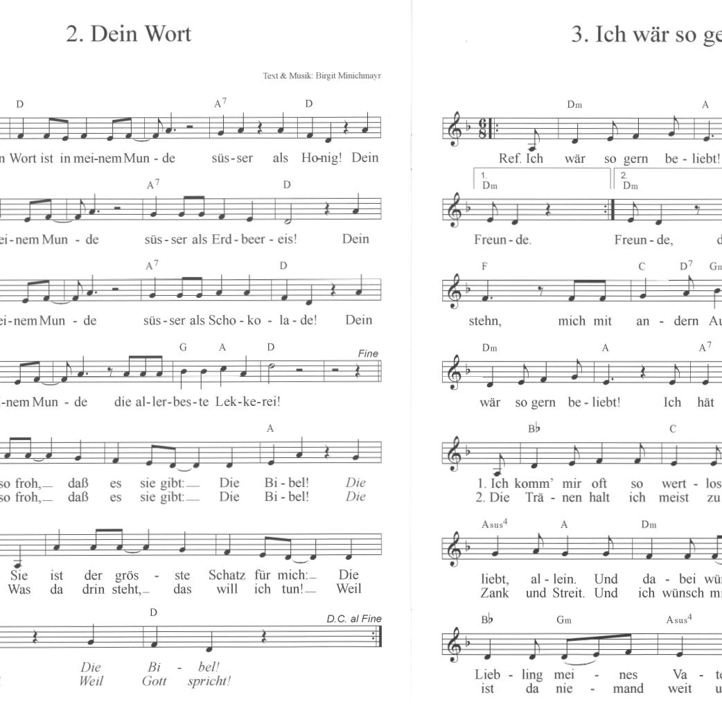 Der barmherzige Vater (Liederheft)