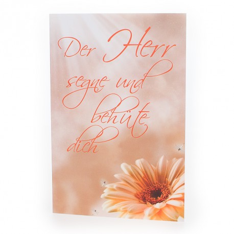 CD-Card "Segenslied" (Motiv Blume)