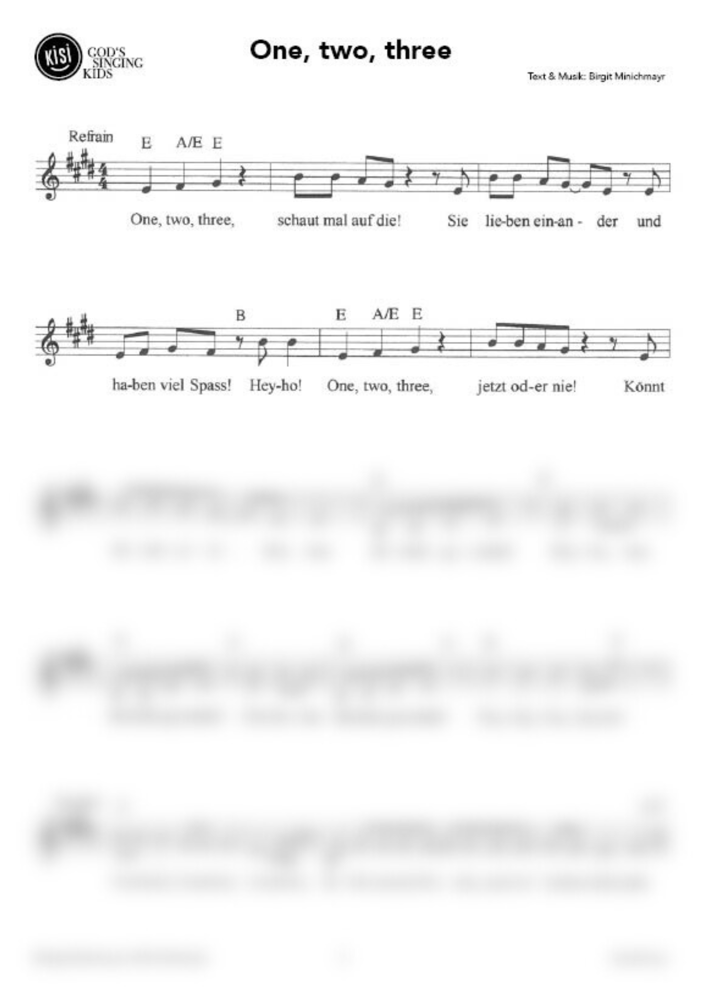 One, two, three (pdf)