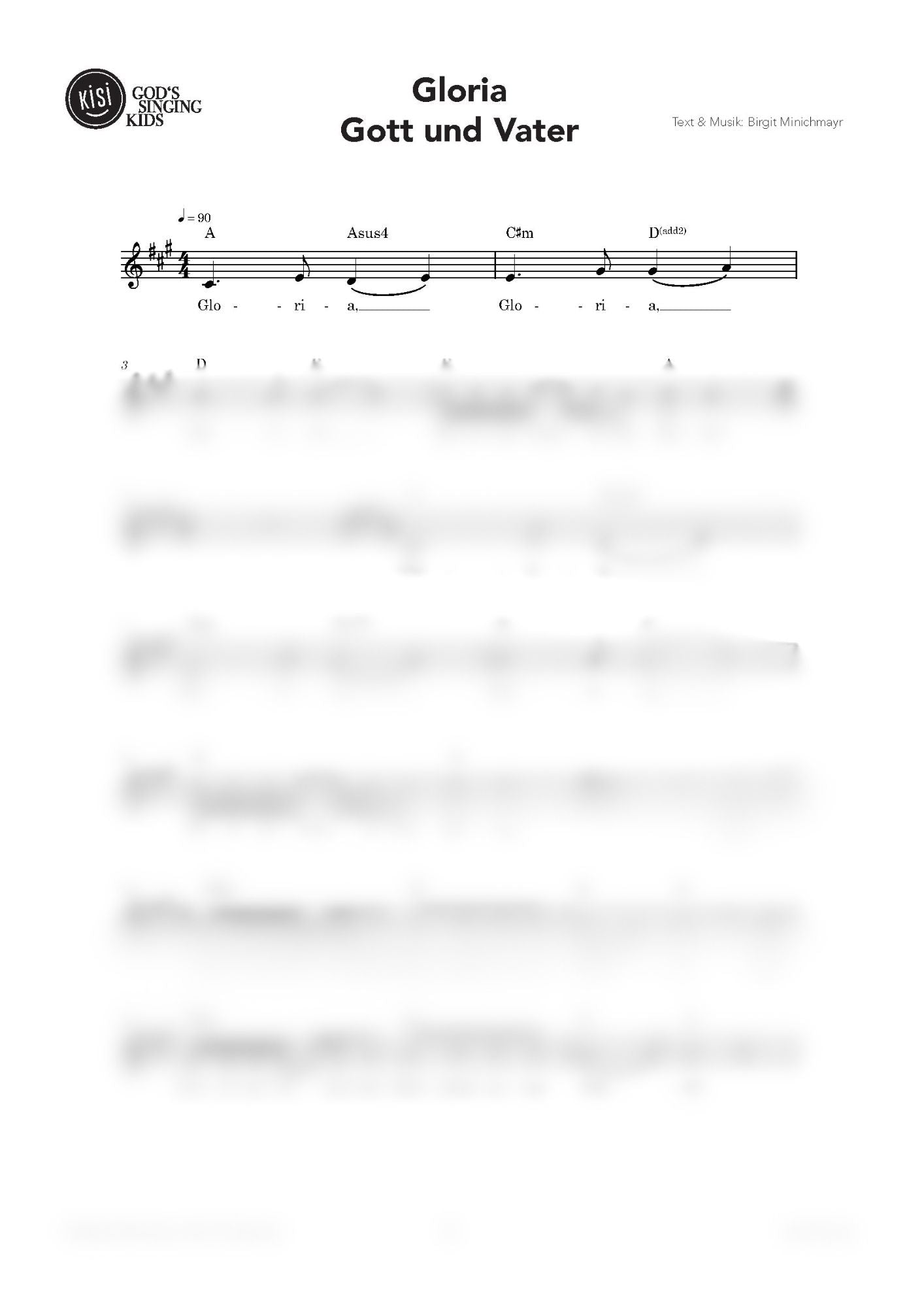 Gott und Vater (Gloria)