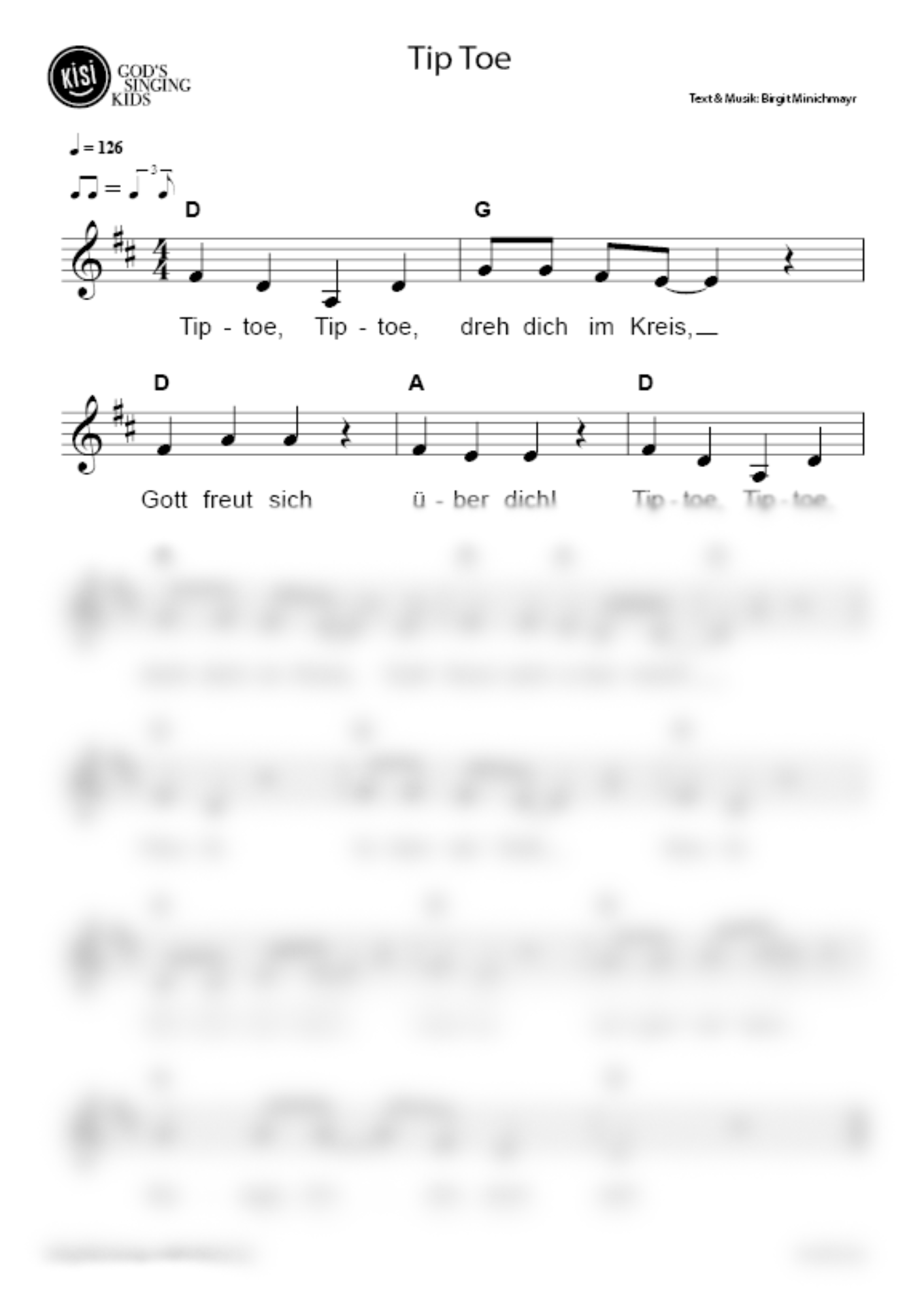 Tip Toe (pdf)