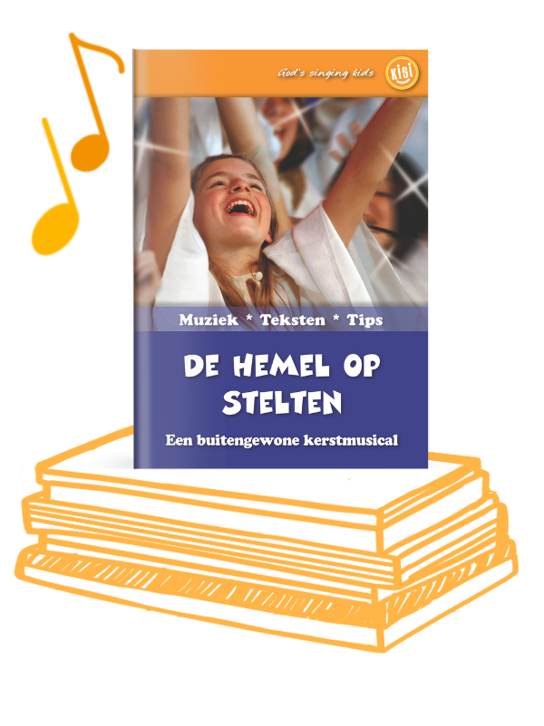 De hemel op stelten (holländisches Liederheft)