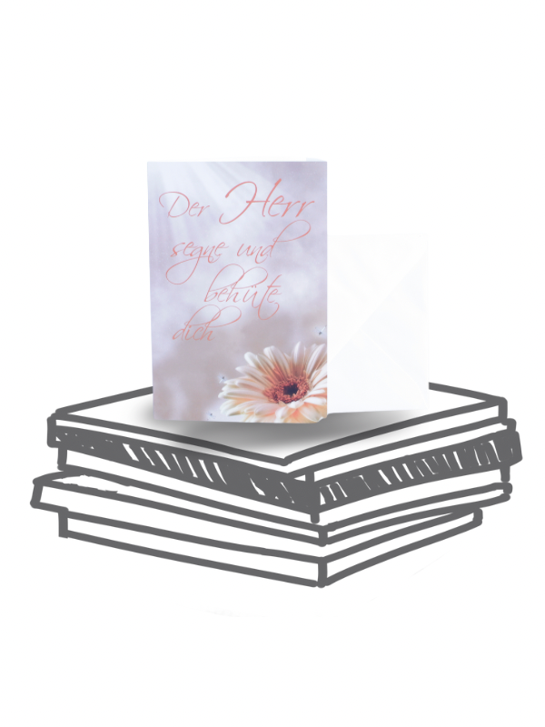 CD-Card "Segenslied" (Motiv Blume)