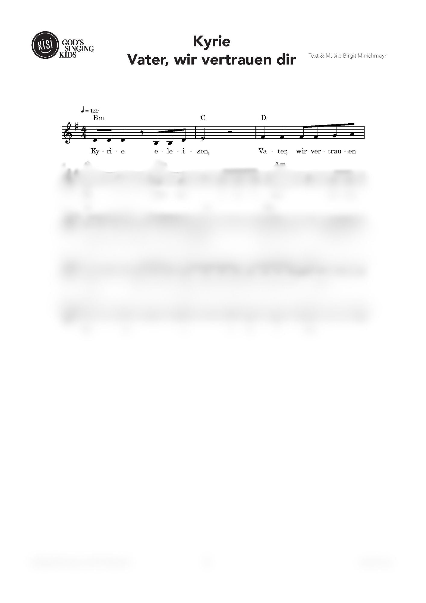 Kyrie: Vater wir, vertrauen dir (pdf)