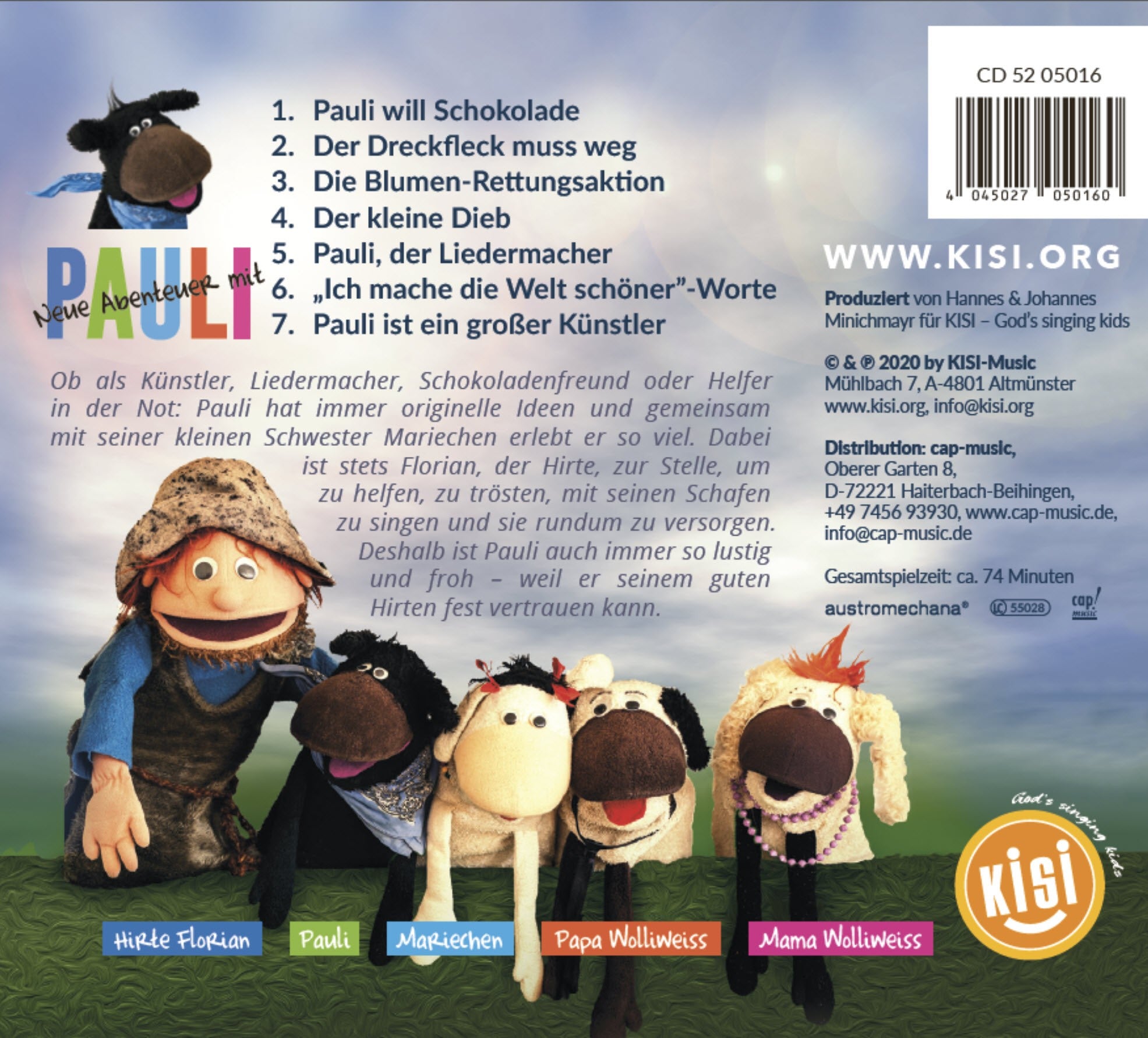 Neue Abenteuer mit Pauli (CD)